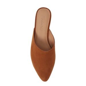 Madewell Brown Suede Remi Mule Flats